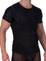MANSTORE M2327: Casual T-Shirt, schwarz