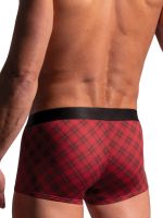 MANSTORE M2224: Micro Pant, check red
