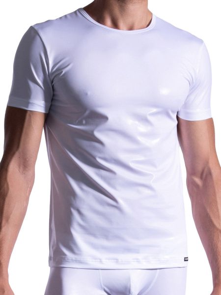 MANSTORE M2180: Casual T-Shirt, weiß